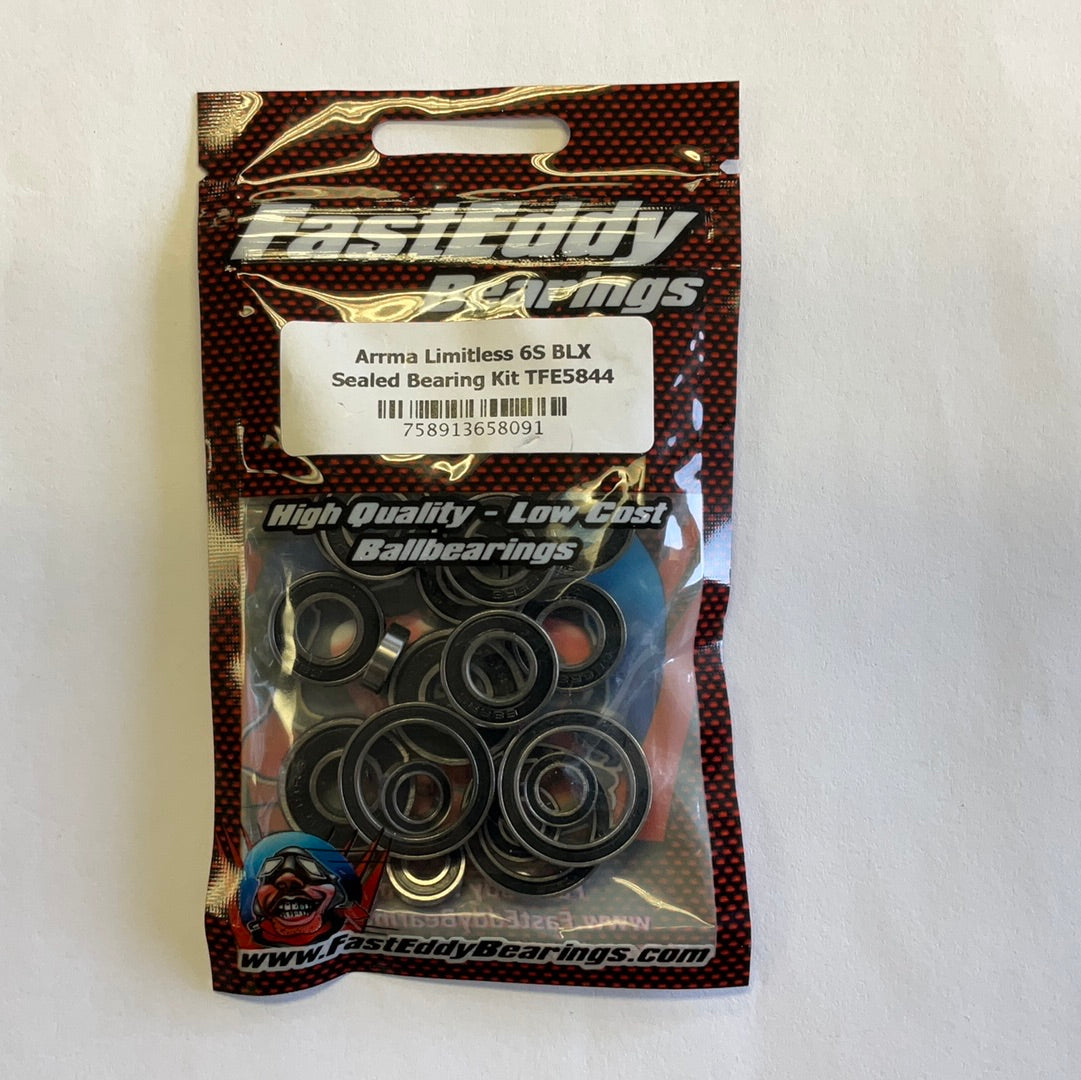 FastEddy Arrma Limitless 6S BLX Sealed Bearing Kit