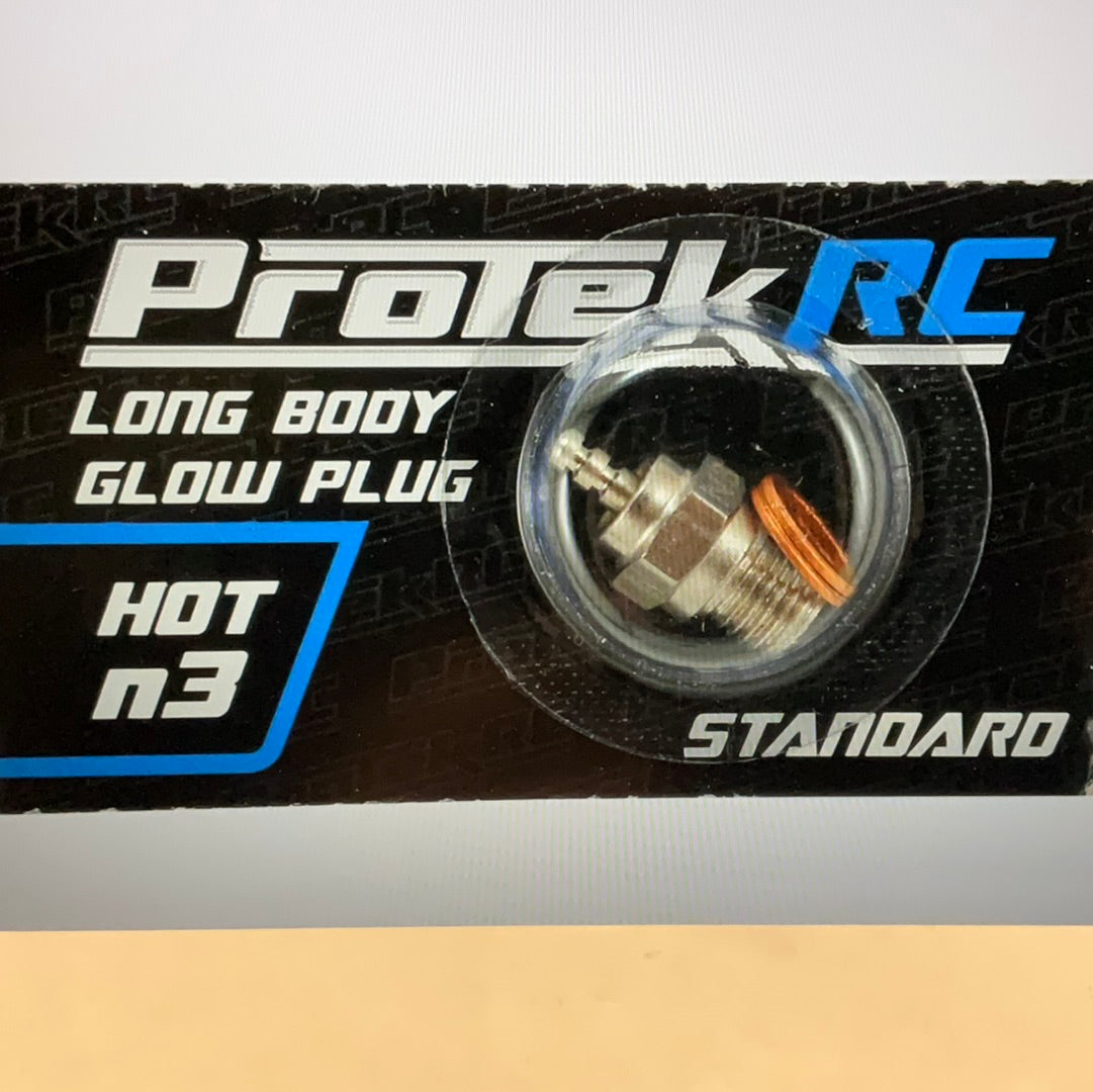 ProTek RC N3 Hot Standard Glow Plug (.12, .15 and .18 Engines)
