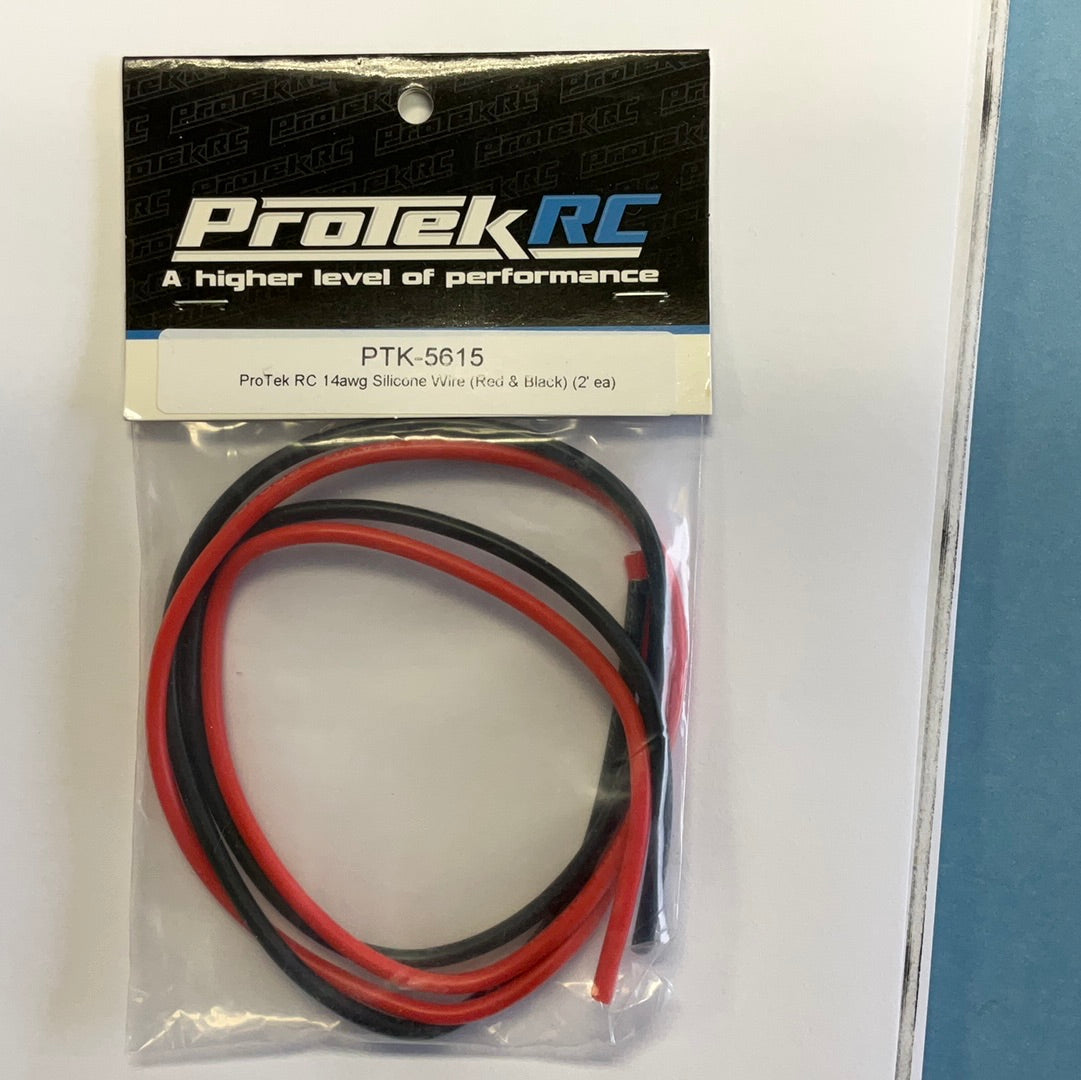 ProTek RC Silicone Hookup Wire (Red &amp; Black) (2&