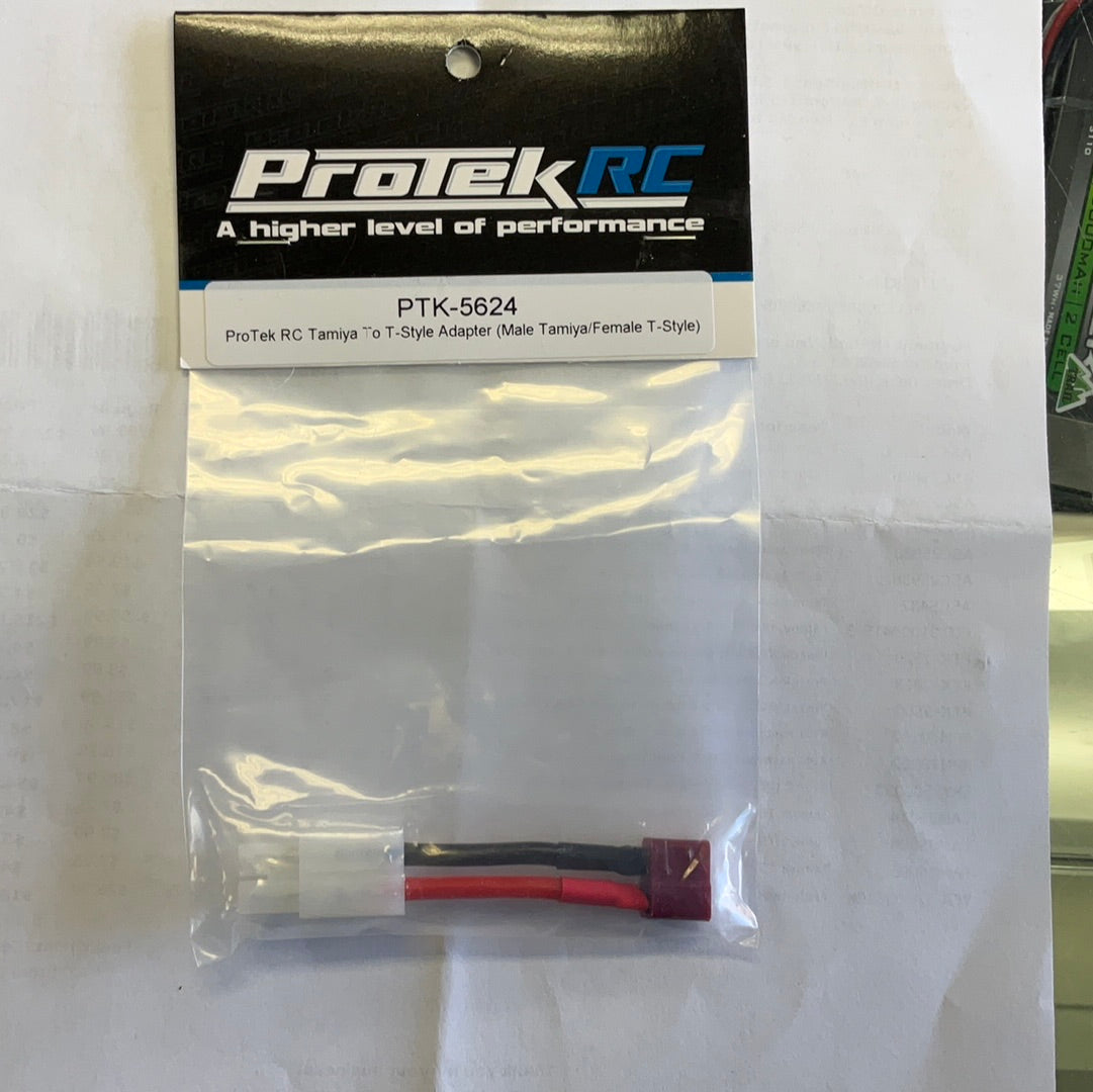 ProTek RC Tamiya To T-Style Adapter (Male Tamiya/Female T-Style)