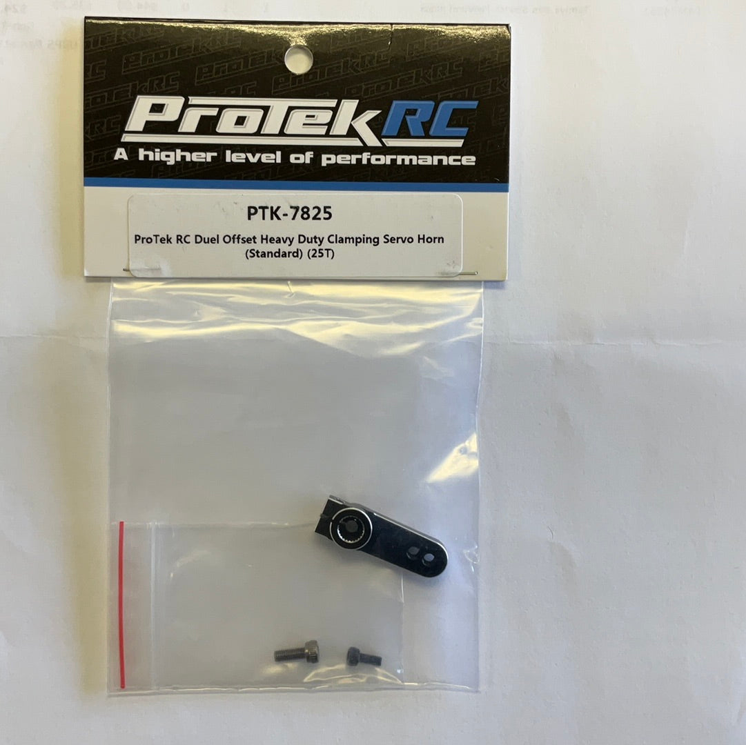 ProTek RC Dual Offset Heavy Duty Clamping Servo Horn (Standard) (25T)