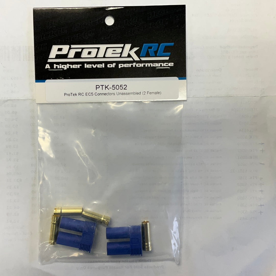 ProTek RC EC5 Connectors Unassembled (2 Female)