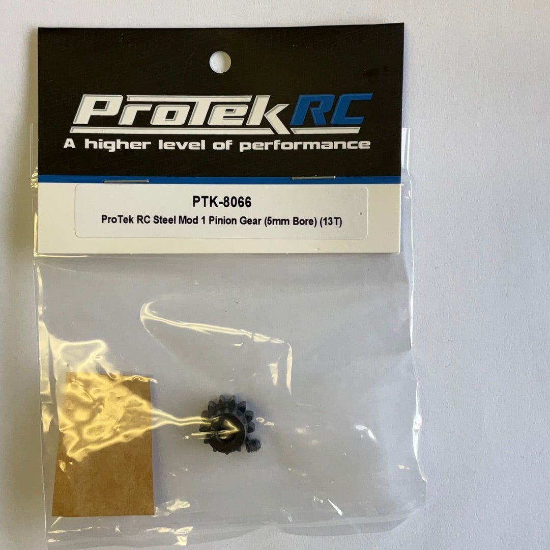 ProTek RC Steel Mod 1 Pinion Gear (5mm Bore) (13T)