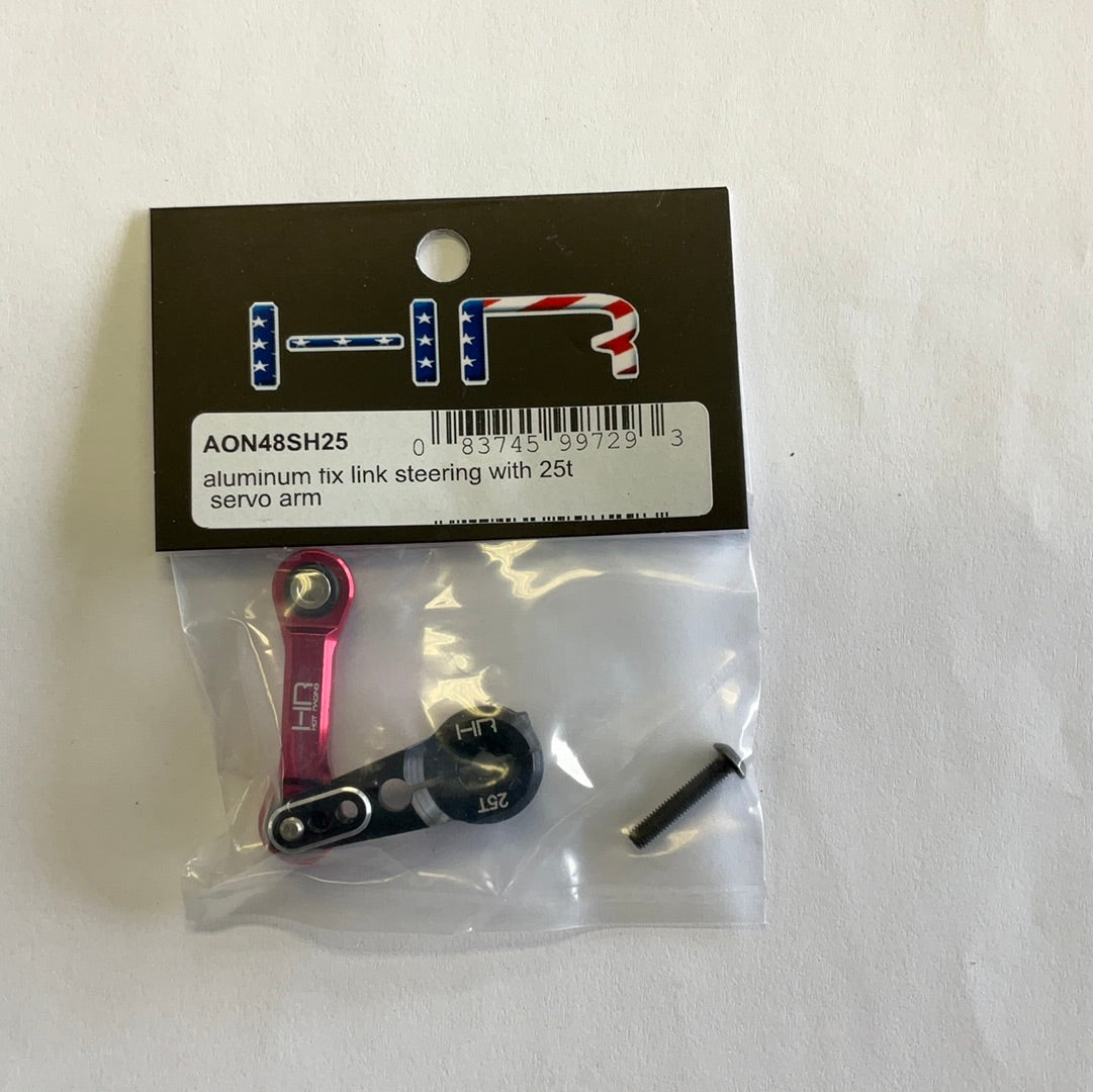 Hot Racing Arrma Kraton/Outcast Aluminum Fixed Link Steering w/25T Servo Arm